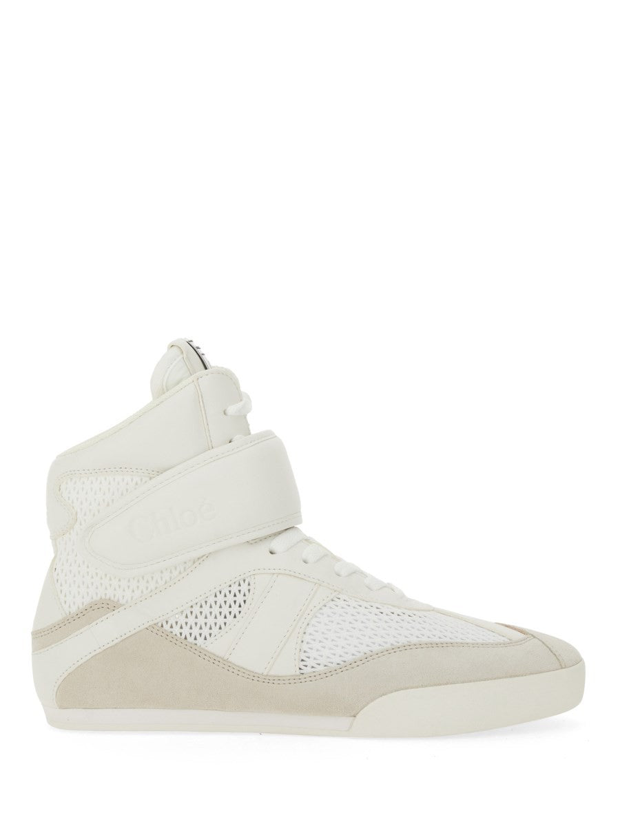 Chloé Women's Kick Ankle Sneaker White