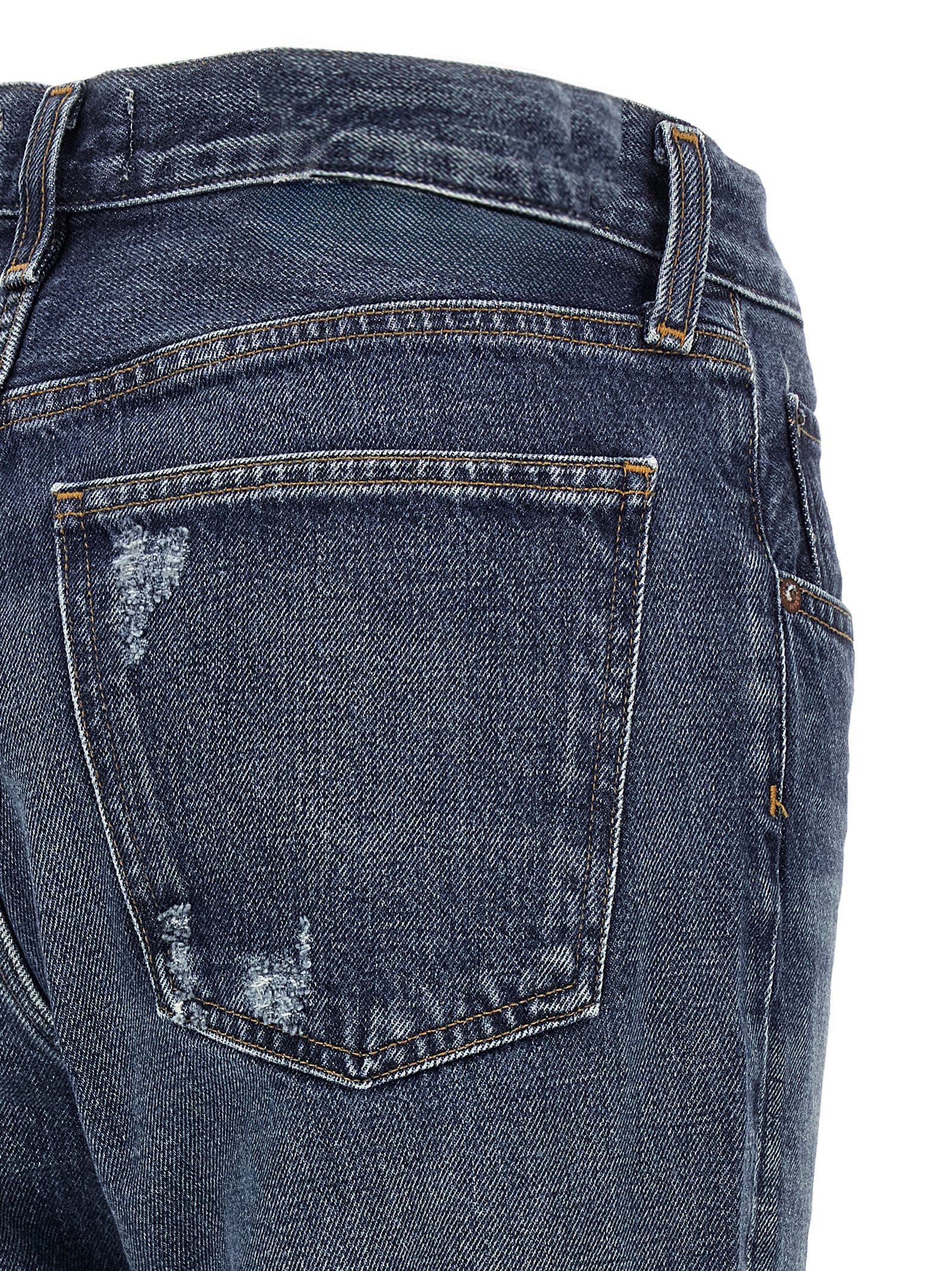 Agolde Kick Boot Jeans Blue
