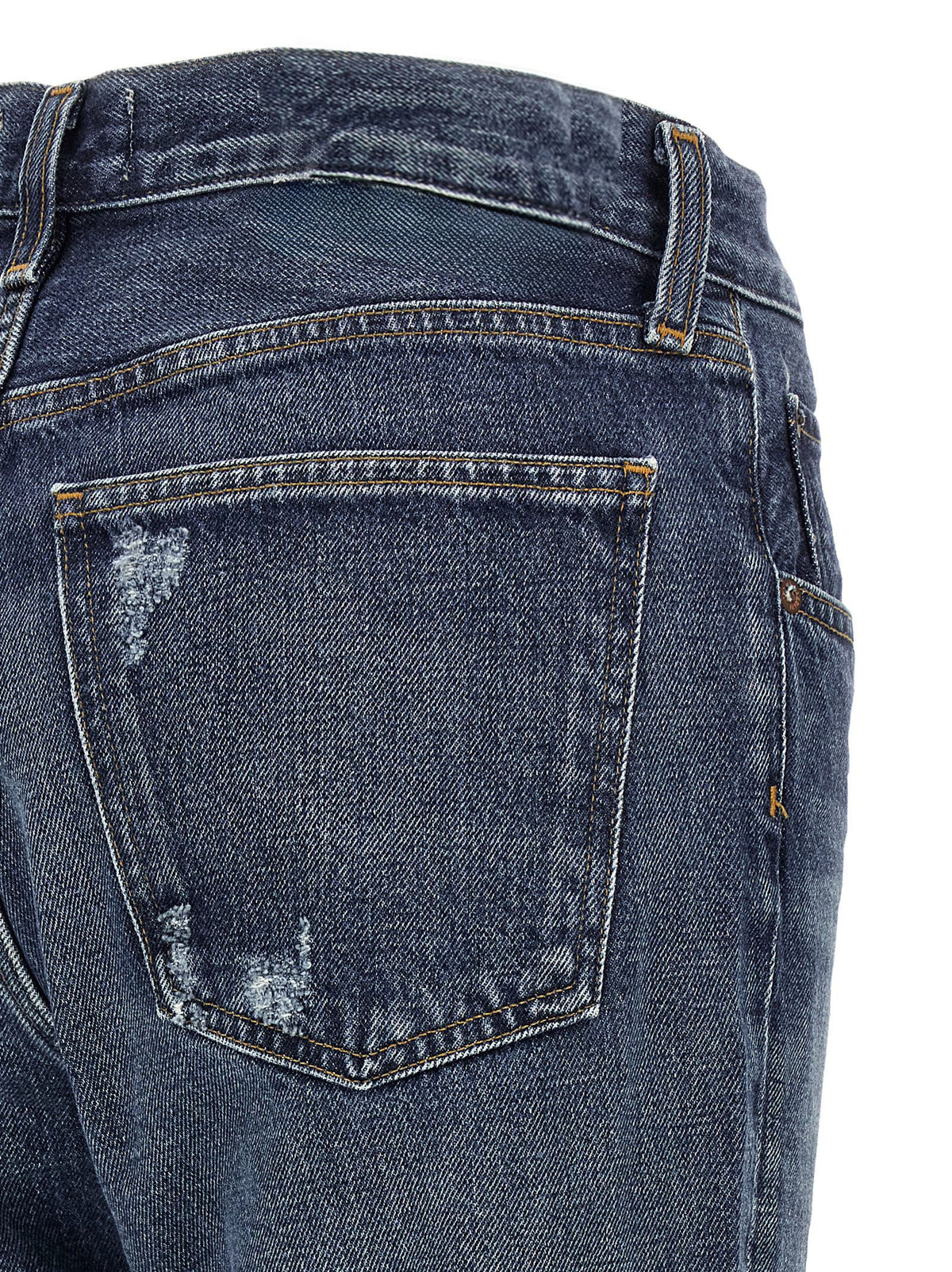 AGOLDE Kick Boot Jeans Blue, view 4