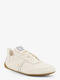 Chloé Women's Kick Leather Sneakers White