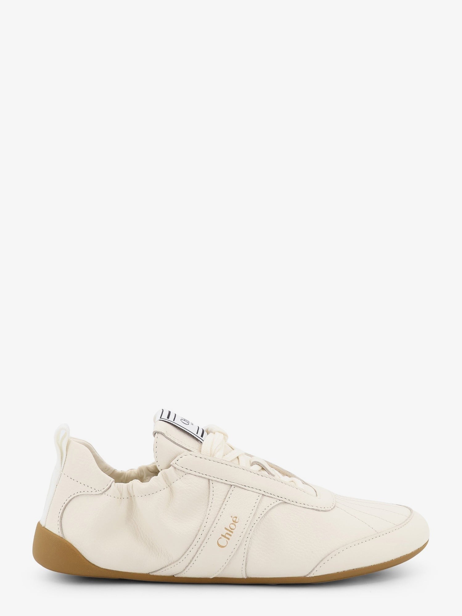 Chloé Women's Kick Leather Sneakers White