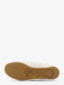 Chloé Women's Kick Leather Sneakers White