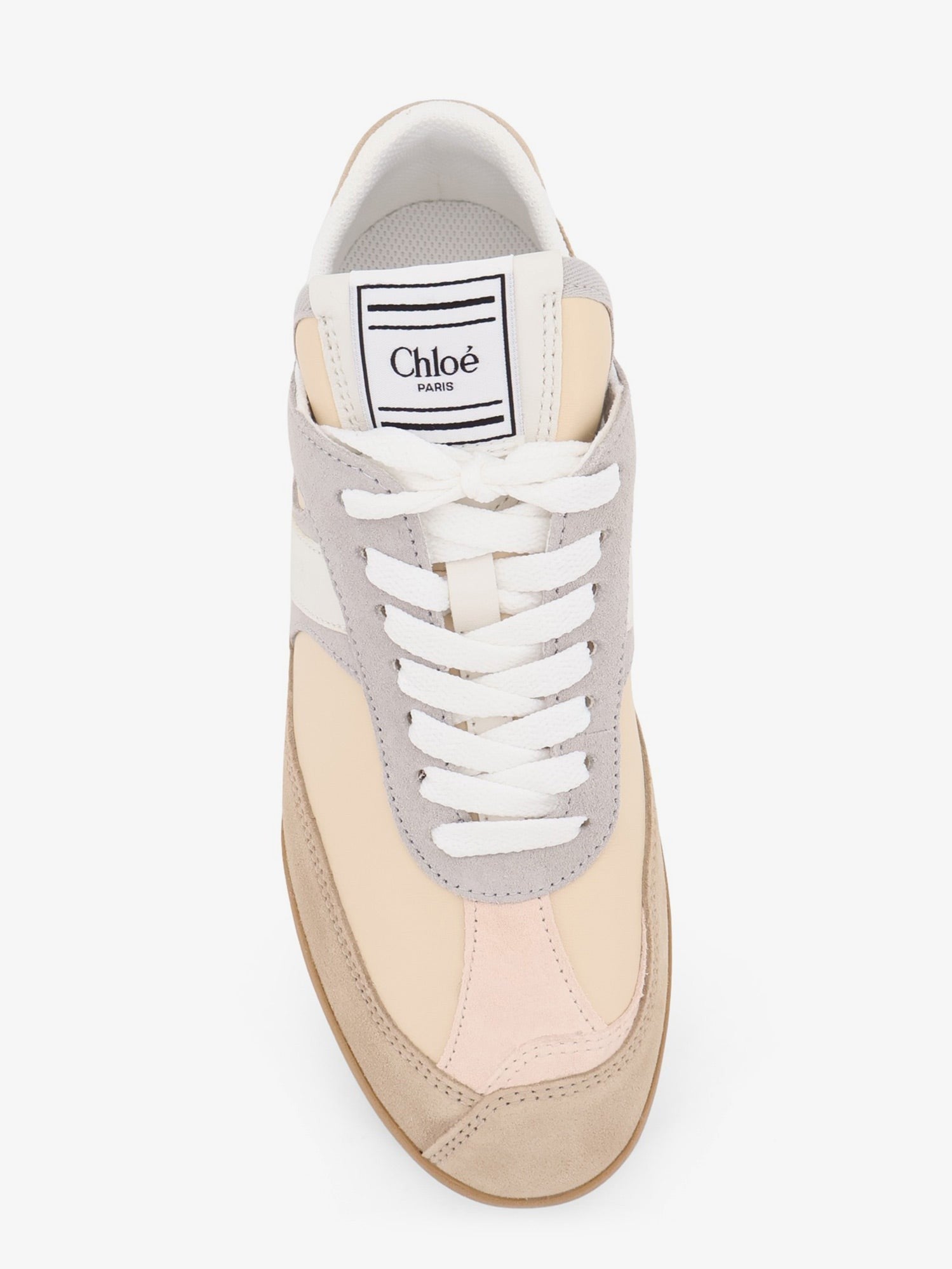 Chloé Women's Kick Suede Sneakers Grey