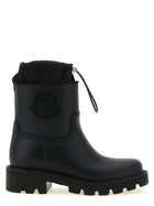 Moncler Women's Kickstream Pvc Rain Boots Black