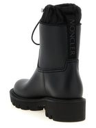Moncler Women's Kickstream Pvc Rain Boots Black, view 3