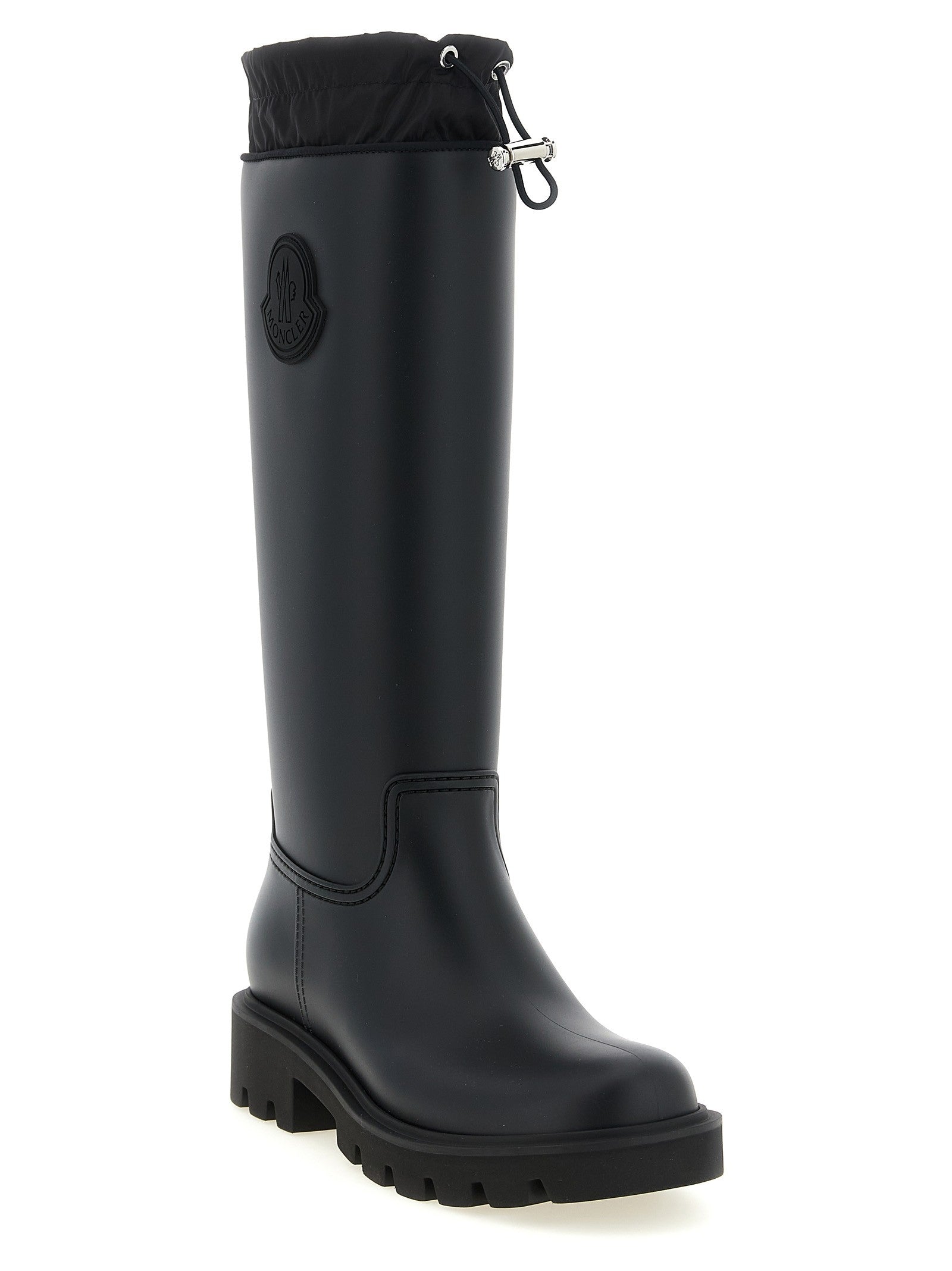 Moncler Kickstream Rubber Boots Black