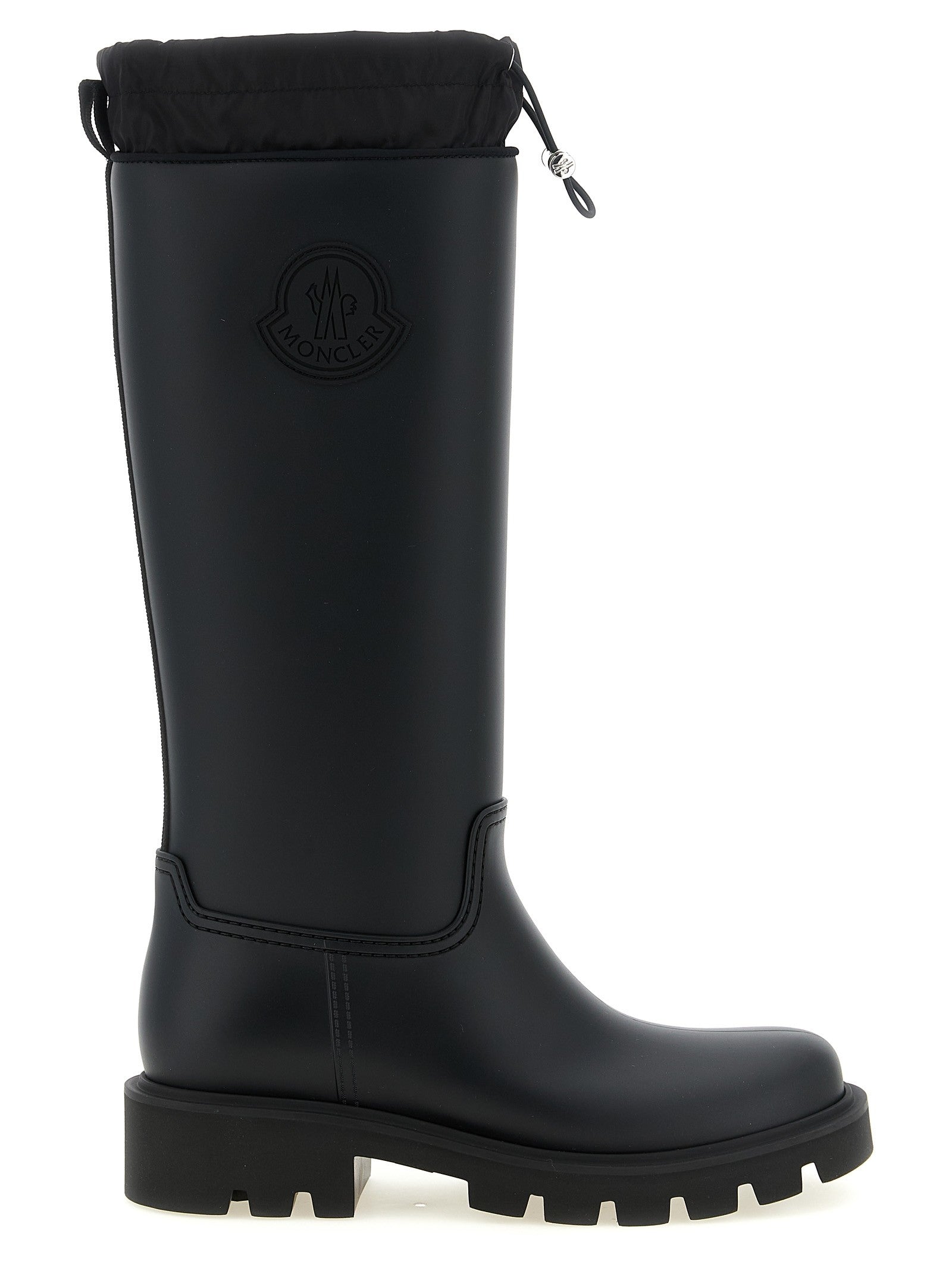 Moncler Kickstream Rubber Boots Black