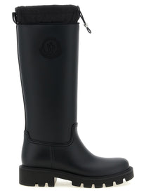 Moncler Kickstream Rubber Boots Black