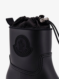 Moncler Women's Kickstream Rubber Rainboots Black