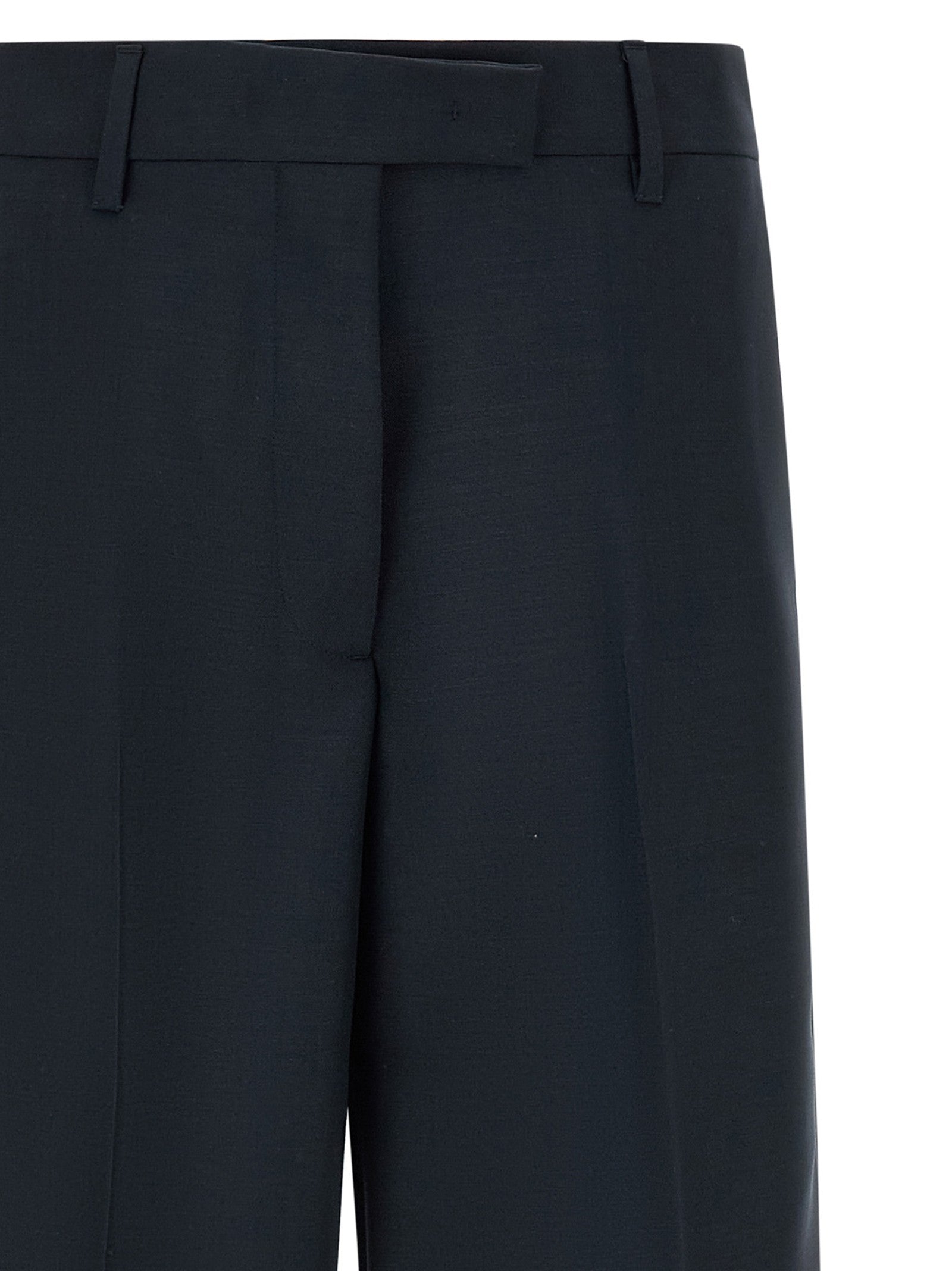 Miu Miu Kid Mohair Pants Blue