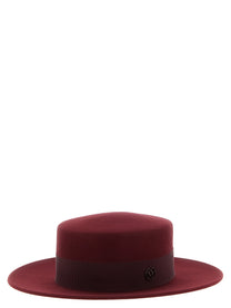 Maison Michel Kiki Hat Red