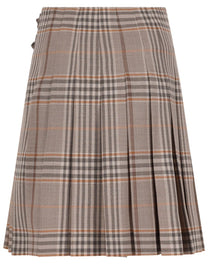Burberry Women's Wool Check Kilt Beige