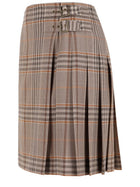 Burberry Women's Wool Check Kilt Beige
