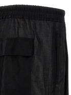 Rick Owens Kiltshorts Bermuda Shorts Black, view 4