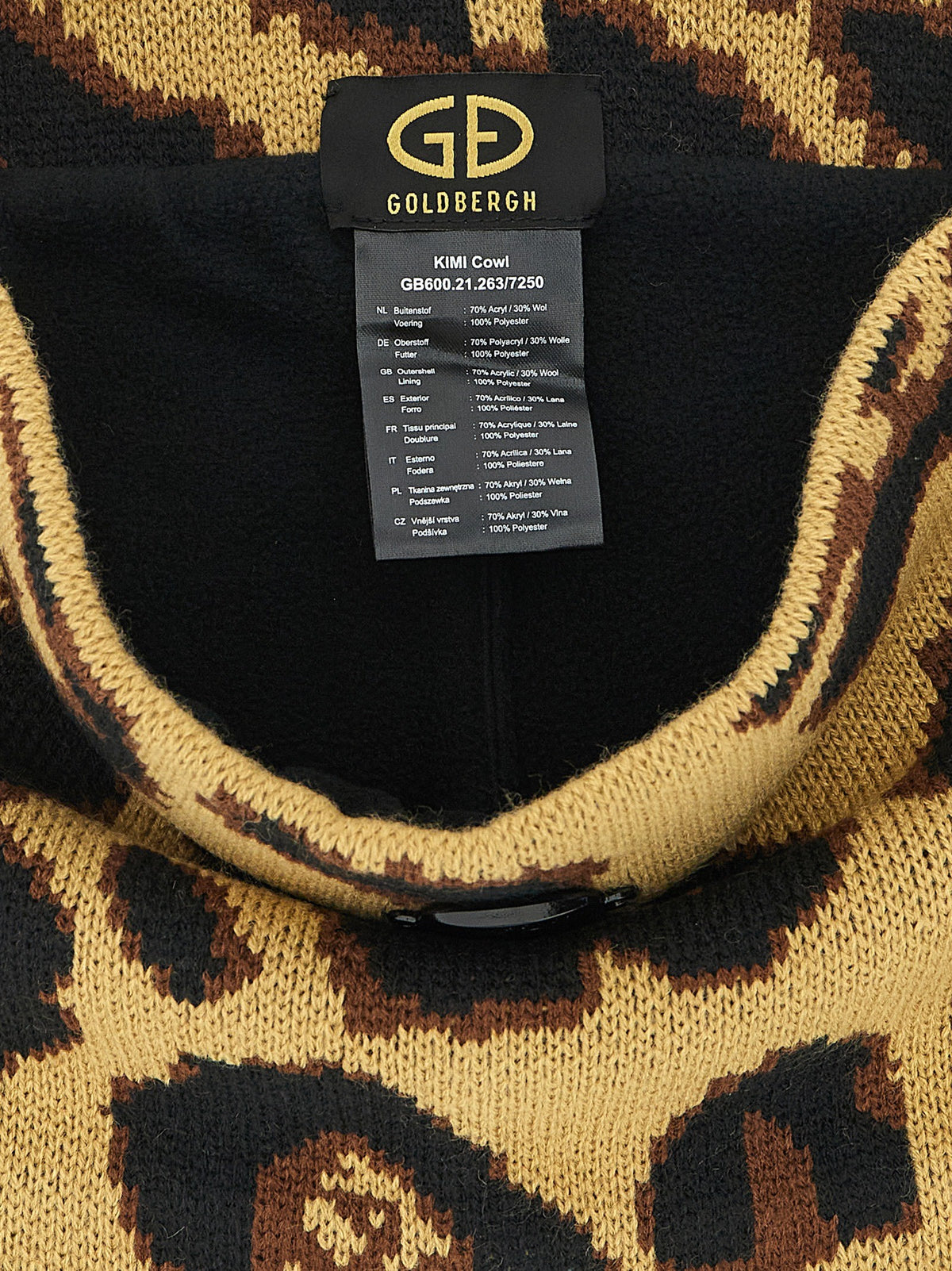 Goldbergh Kimi Ring Neck Gold