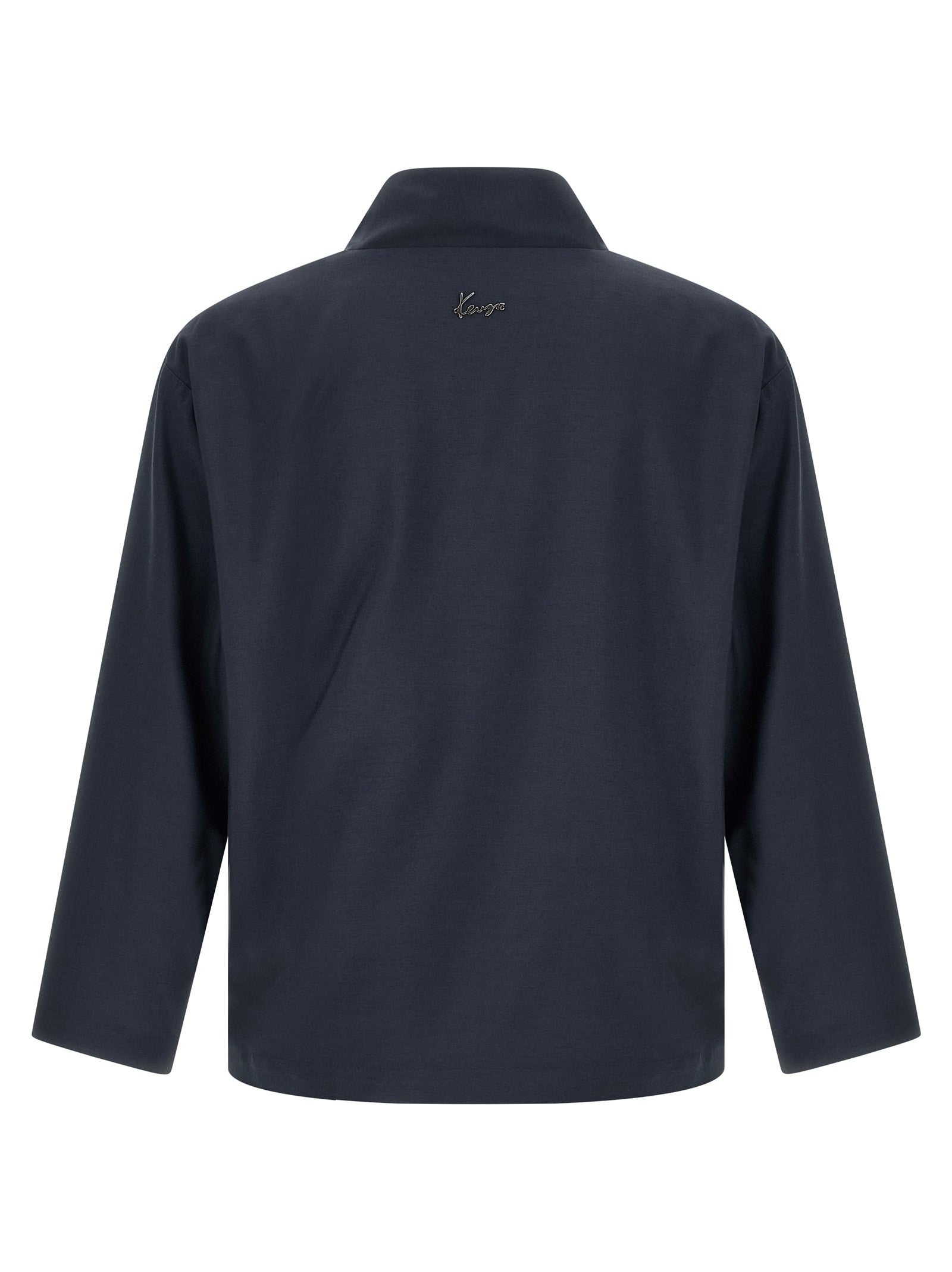 Kenzo Kimono Blazer Blue