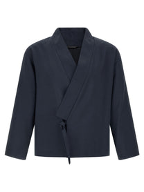 Kenzo Kimono Blazer Blue