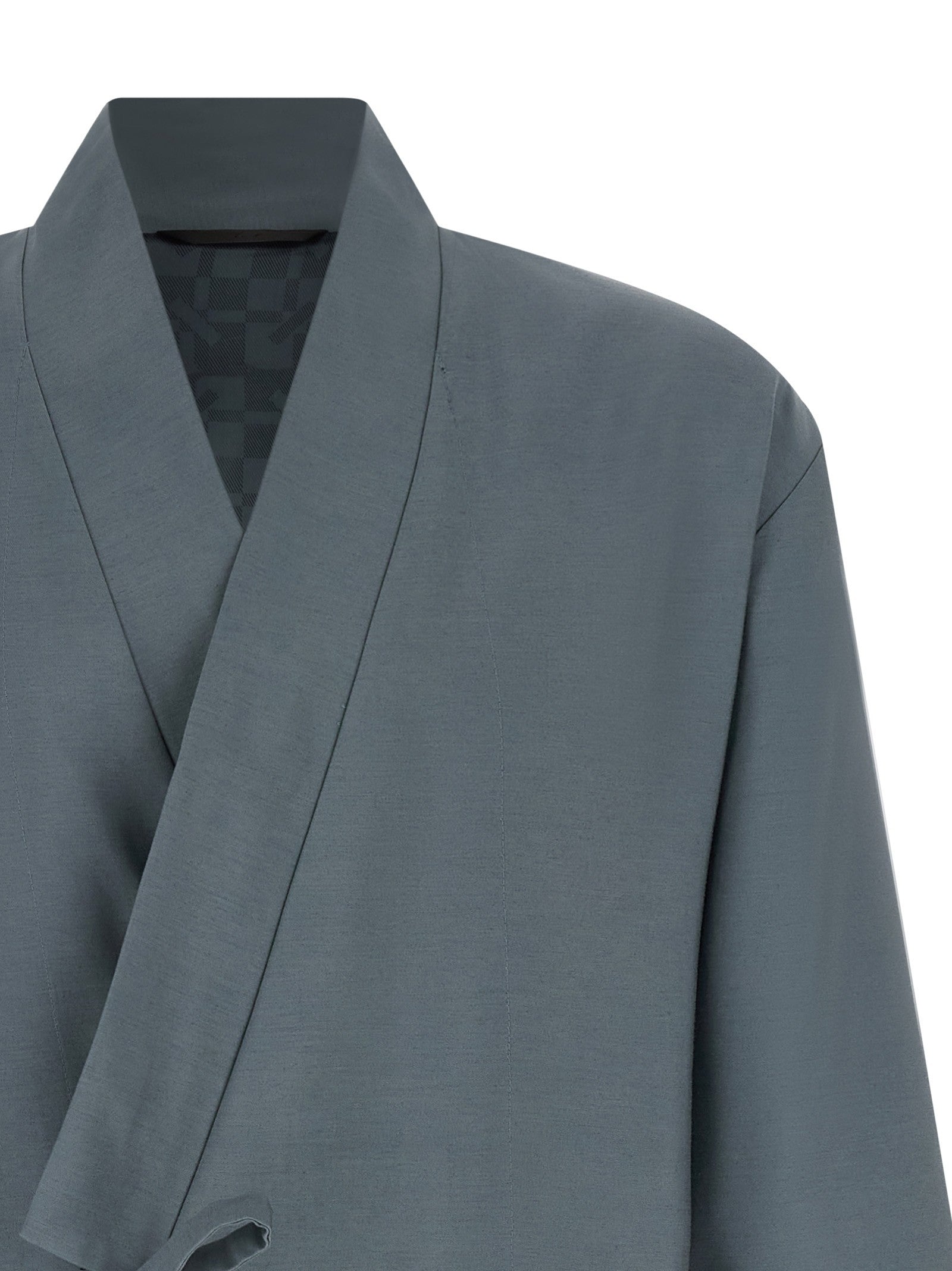 Kenzo Kimono Blazer Grey