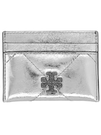 Tory Burch Women's Kira Card Holder Silver