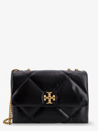 Tory Burch Women's Kira Diamond Quilt Convertible Leather Crossbody Bag Black