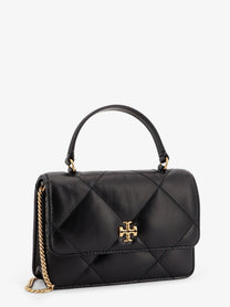 Tory Burch Women's Kira Leather Crossbody Wallet Black