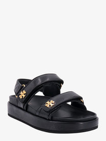 Tory Burch Women's Kira Leather Sandals Black
