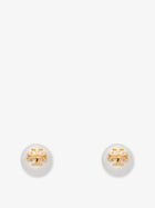 Tory Burch Women's Kira Pearl Earrings Gold
