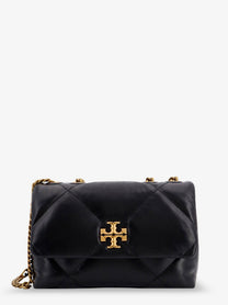 Tory Burch Women's Kira Quilted Leather Shoulder Bag Black