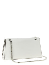 Tory Burch Kira Turnlock Shoulder Bag White
