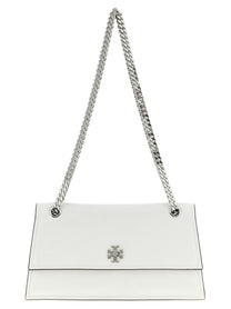 Tory Burch Kira Turnlock Shoulder Bag White