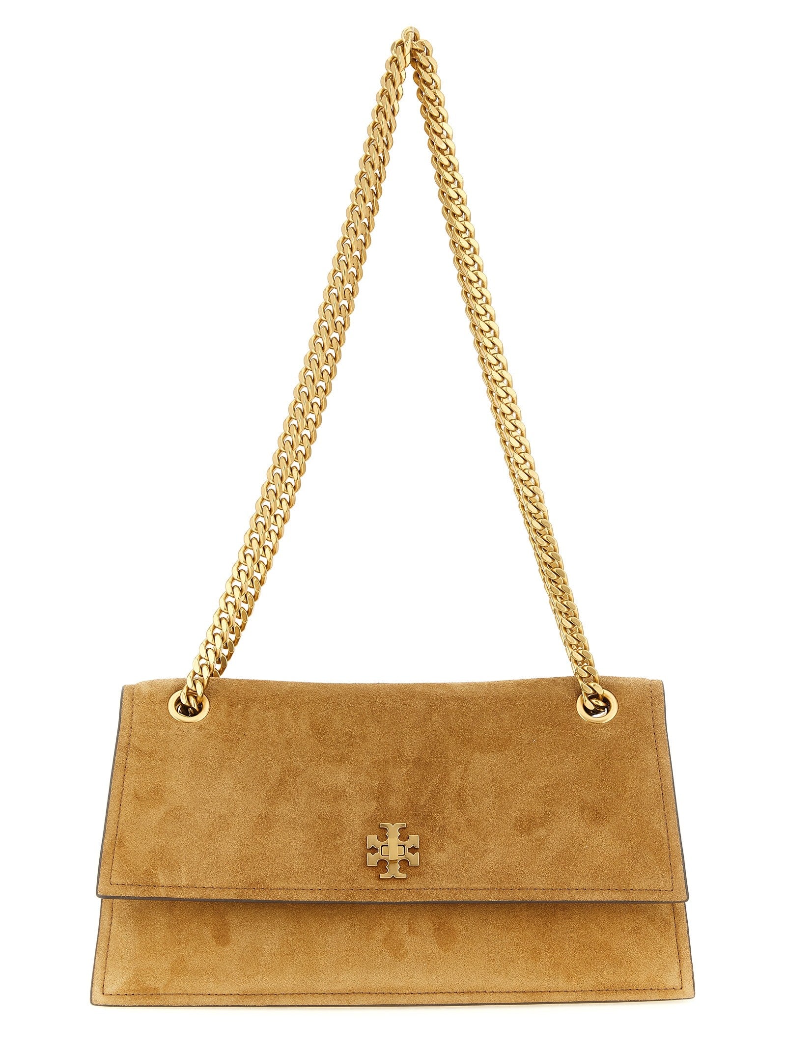 Tory Burch Kira Turnlock Shoulder Bag Brown