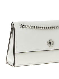 Tory Burch Kira Turnlock Shoulder Bag White