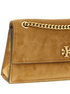 Tory Burch Kira Turnlock Shoulder Bag Brown, view 3