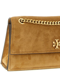 Tory Burch Kira Turnlock Shoulder Bag Brown