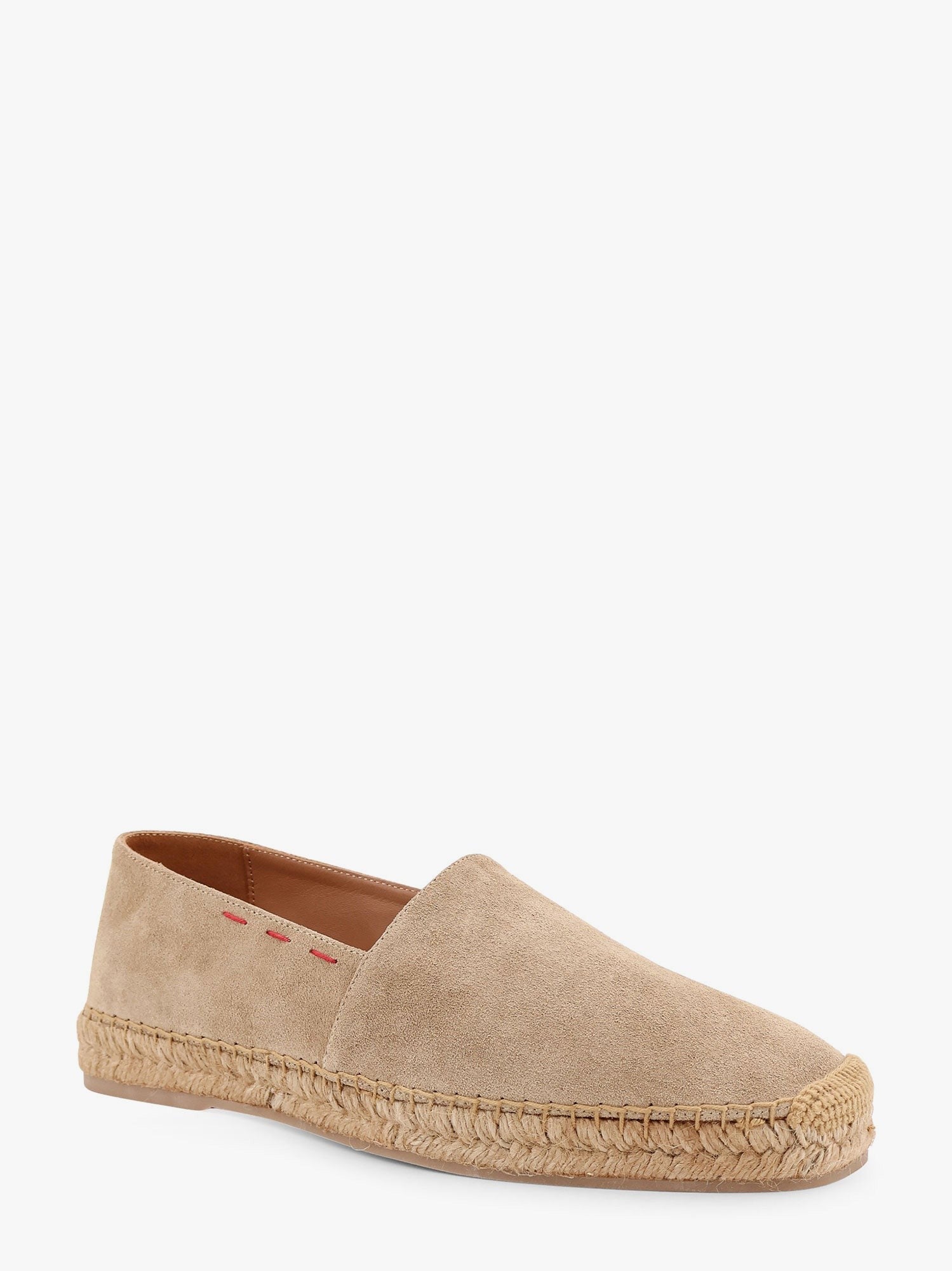 KITON CIRO PAONE - Suede Espadrillas With Contrasting Stitching - Men’s Shoes