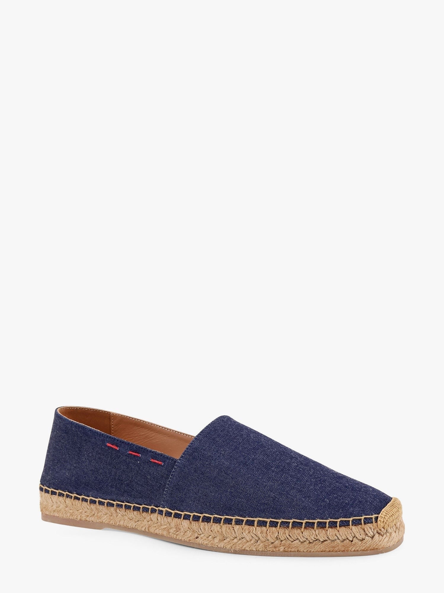 KITON CIRO PAONE - Denim Espadrillas With Lateral Stitching - Home-&gt;Man-&gt;Shoes-&gt;Espadrillas