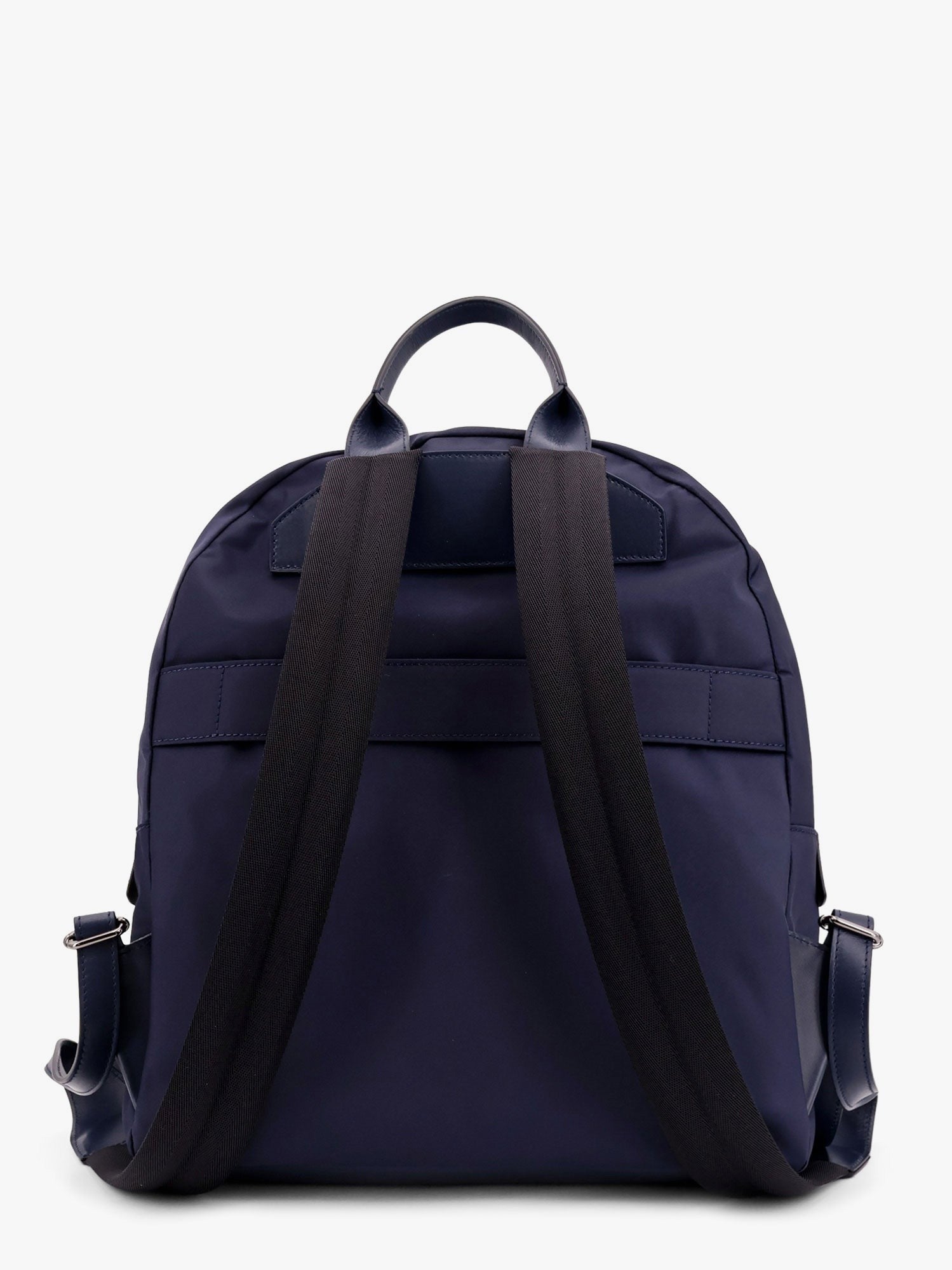 KITON CIRO PAONE - Nylon Backpack With Metal Logo On The Bottom - Men’s Bags