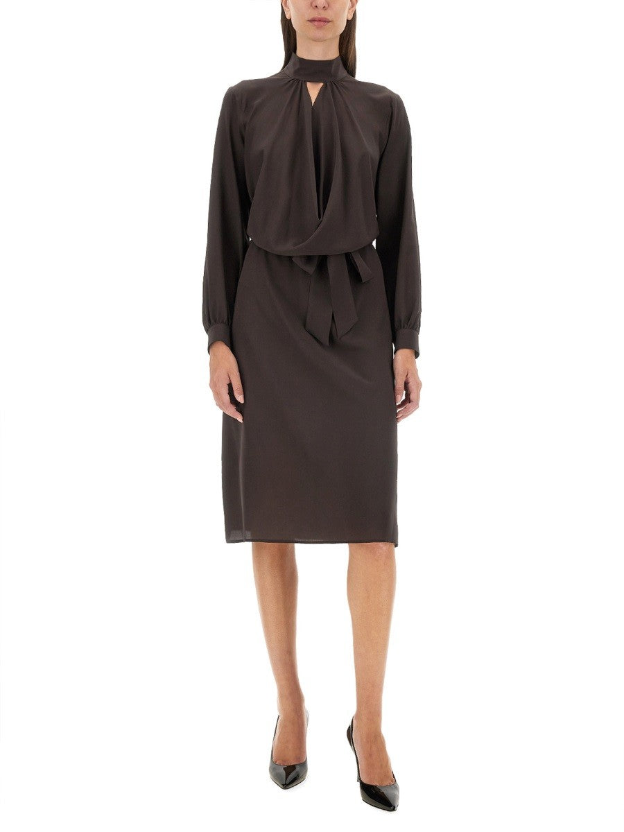 KITON - Kiton Silk Dress - Women’s Clothing