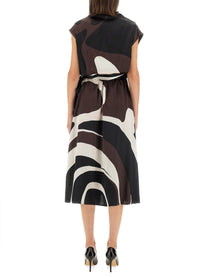 KITON - Kiton Dress With Print - Women’s Clothing