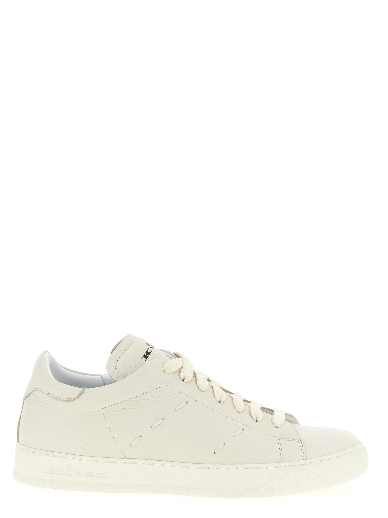 KITON - KITON - Leather sneakers - Men’s Shoes