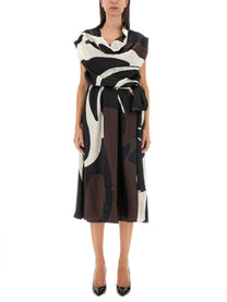 KITON - Kiton Dress With Print - Women’s Clothing