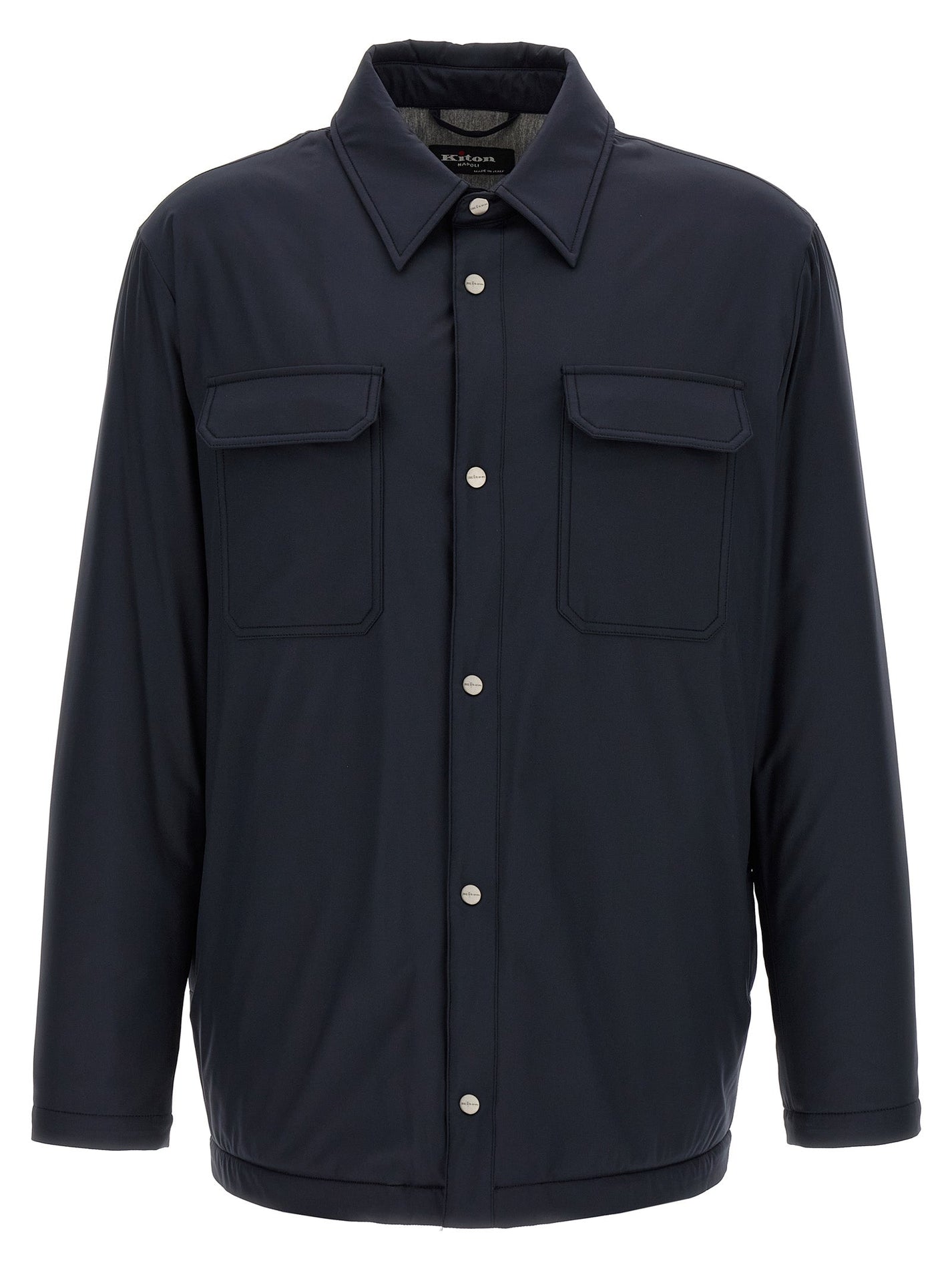 KITON - KITON - Padded overshirt - Men’s Outerwear