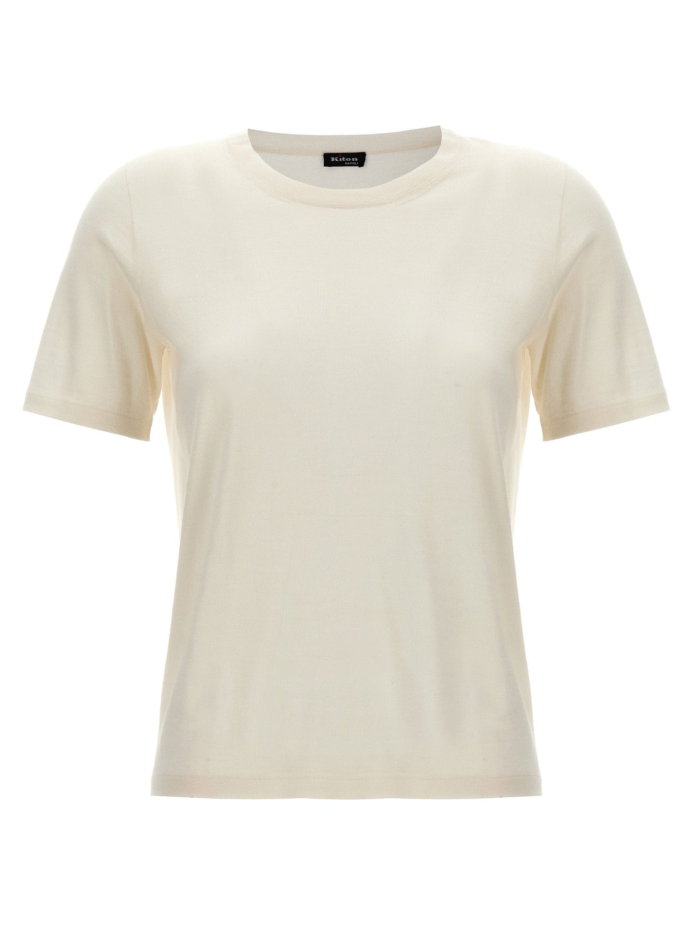 KITON - KITON - Silk cashmere t-shirt - Women’s Tops