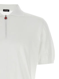 KITON - KITON - Honeycomb polo shirt - Men’s Tops