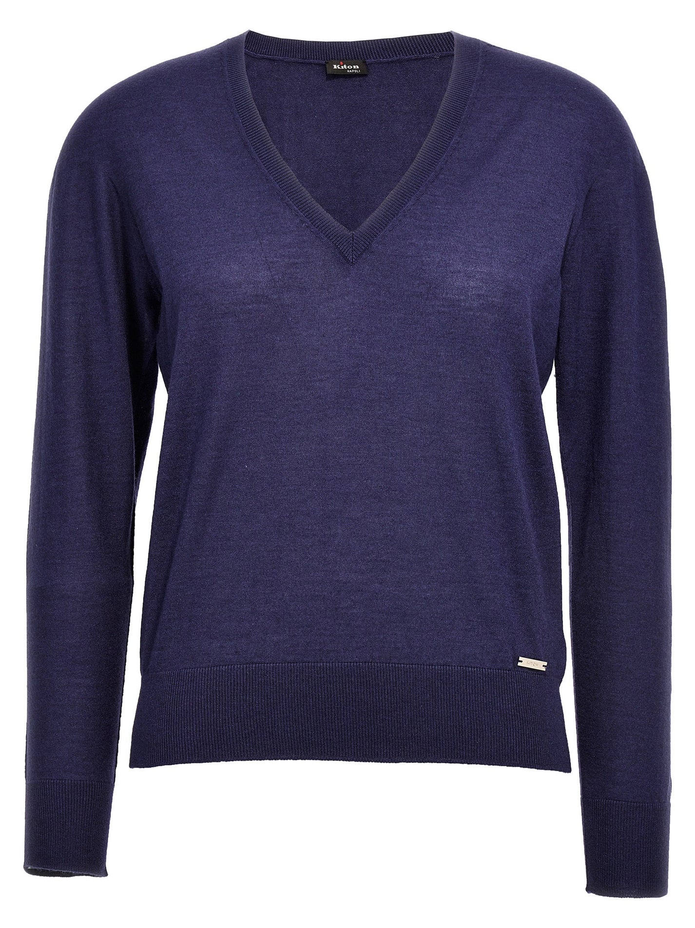 KITON - KITON - V-neck sweater - Women’s Knitwear