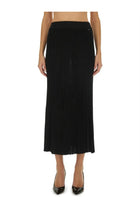 Kiton Women's Knit Skirt Black