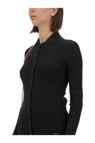 Kiton Women's Ribbed Sweater Black, view 4