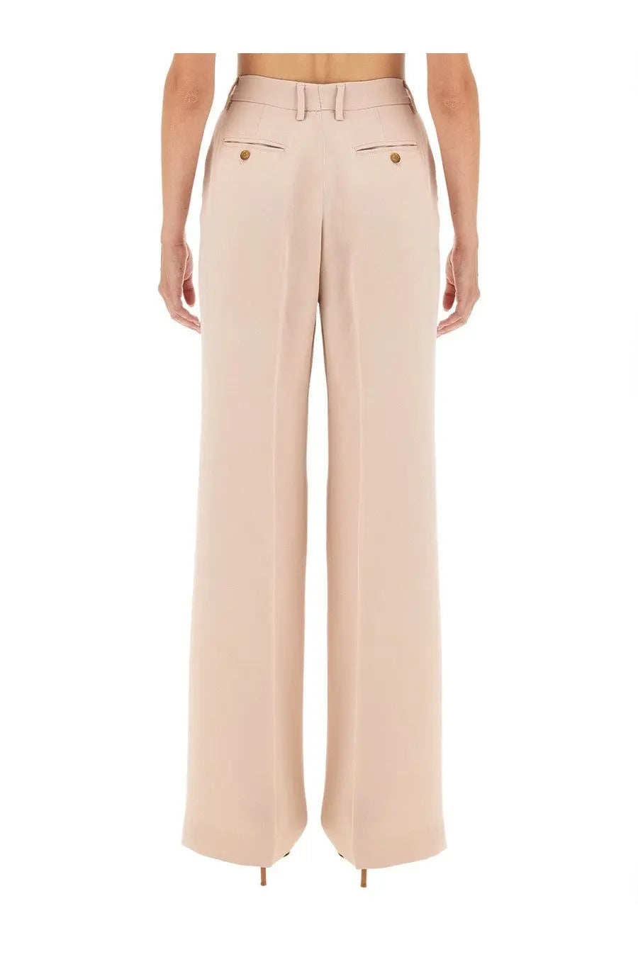 Kiton Women's Satin Pants Blue, view 3