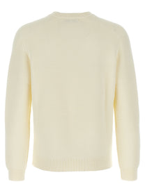 Maison Kitsuné Kitsune Varsity Sweater White