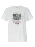 Ganni Kittens Shirt White